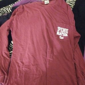 PINK long sleeve top